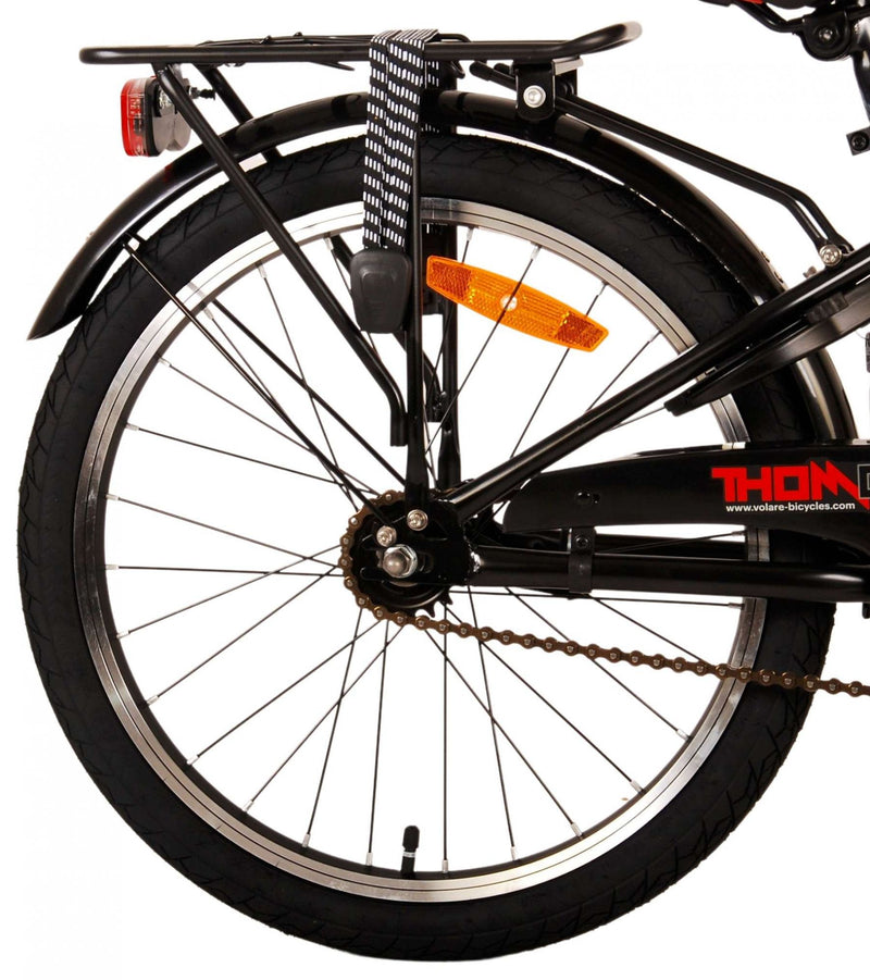 Afbeelding laden in galerijviewer, Volare Thombike Kinderfiets - Jongens - 20 inch - Zwart Rood