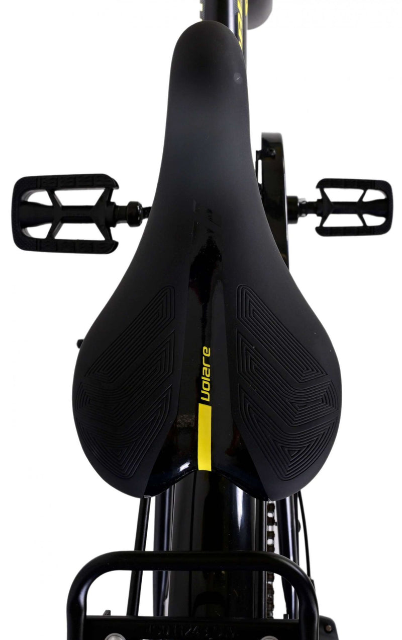 Afbeelding laden in galerijviewer, Volare Thombike Kinderfiets Jongens 26 inch Zwart Geel3 versnellingen