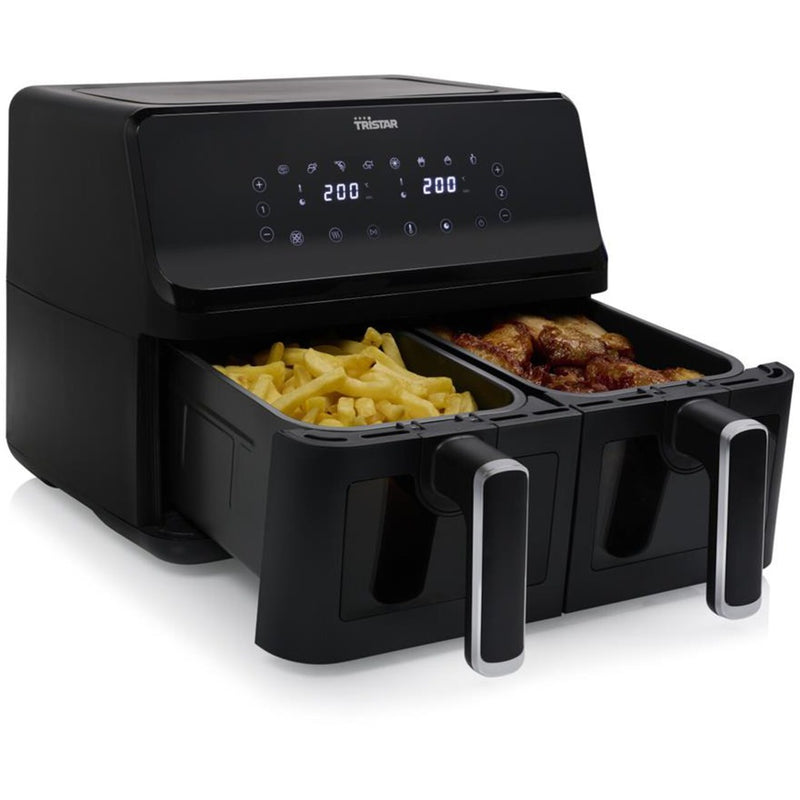 Afbeelding laden in galerijviewer, Tristar FR-9040 Airfryer met dubbele mand