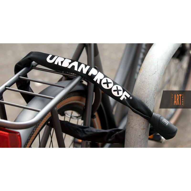 Afbeelding laden in galerijviewer, Urbanproof kettingslot art2 8mm 120cm zwart