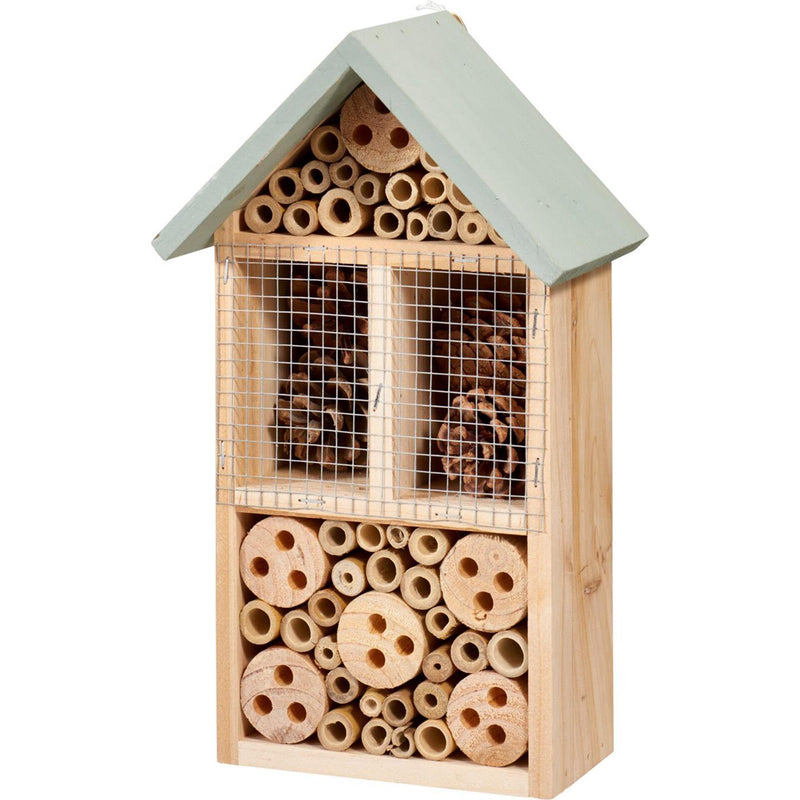 Afbeelding laden in galerijviewer, Pro garden insectenhotel 17x10x29cm 3 assorti