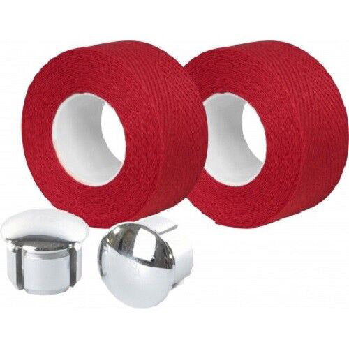 Afbeelding laden in galerijviewer, Velox stuurtape tressostar 90 katoen rood (2st)