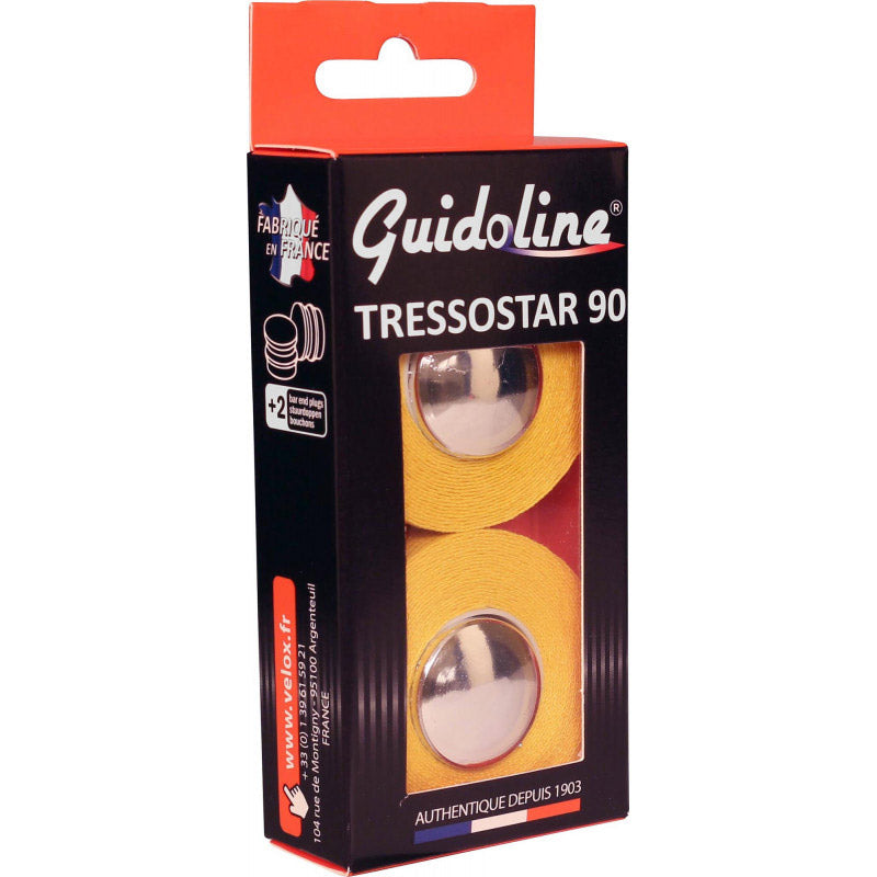 Afbeelding laden in galerijviewer, Velox stuurtape tressostar 90 katoen geel (2st)