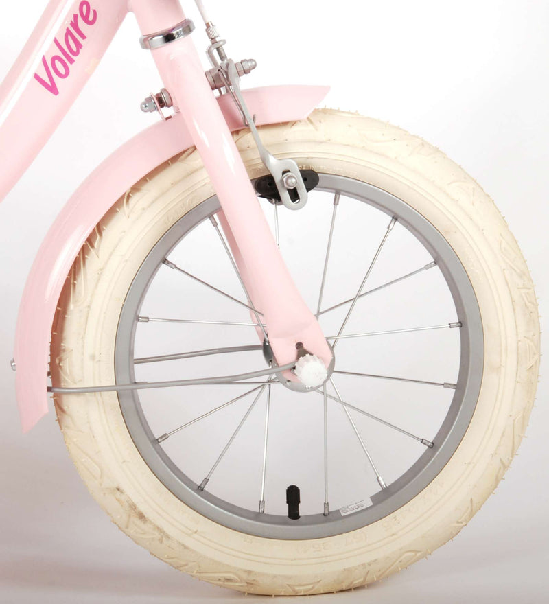 Afbeelding laden in galerijviewer, Volare Ashley Kinderfiets Meisjes 14 inch Roze 95% afgemonteerd