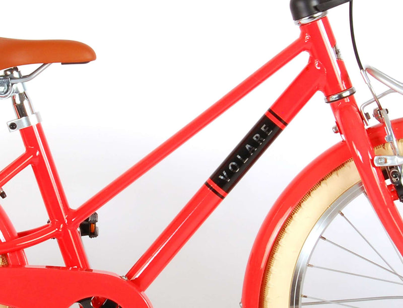Afbeelding laden in galerijviewer, Volare Melody Kinderfiets Meisjes 20 inch Koraal Rood Prime Collection