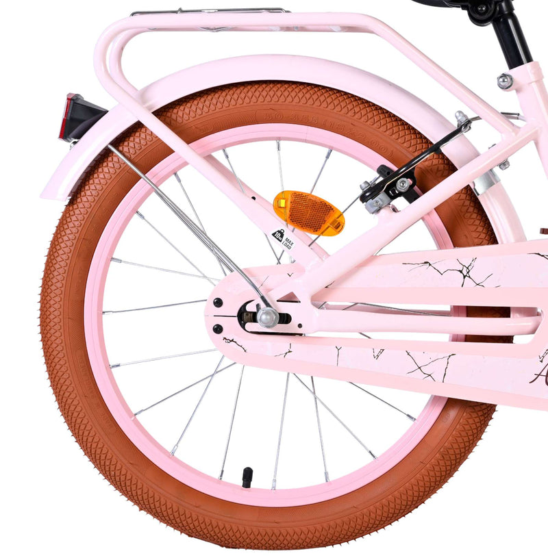 Afbeelding laden in galerijviewer, Volare ashley kinderfiets - meisjes - 18 inch - roze - twee handremmen