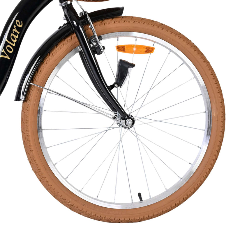Afbeelding laden in galerijviewer, Volare ashley kinderfiets - meisjes - 24 inch - zwart