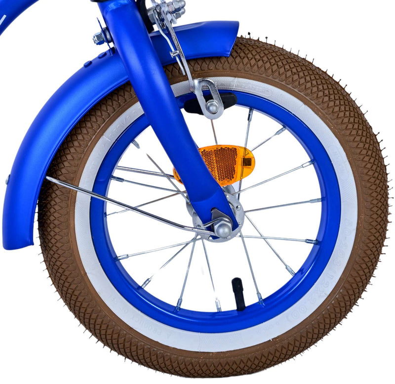 Afbeelding laden in galerijviewer, Volare Blue Cruiser Kinderfiets - Jongens - 12 inch - Blauw - 95% afgemonteerd