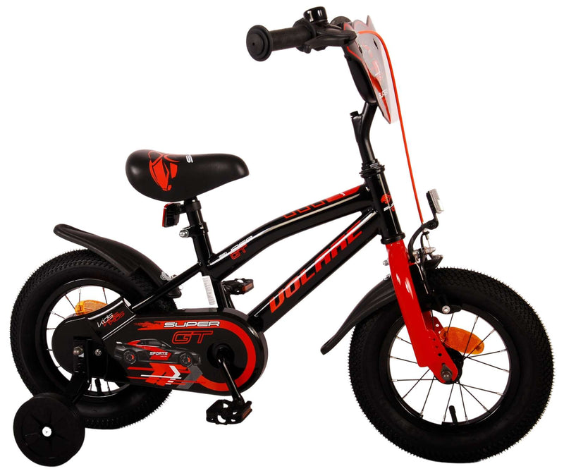 Afbeelding laden in galerijviewer, Volare Super GT Kinderfiets - Jongens - 12 inch - Rood