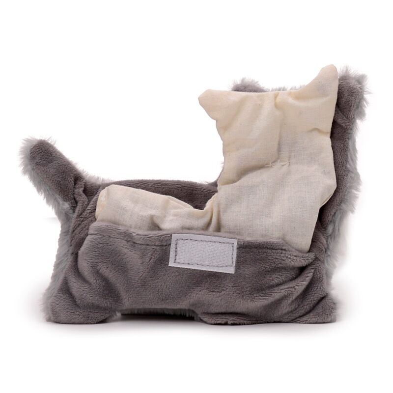 Afbeelding laden in galerijviewer, Schnauzer hond magnetron heatpack lavendel tarwe