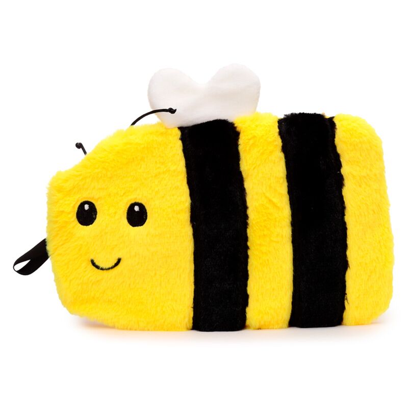 Afbeelding laden in galerijviewer, Hommel warmwaterkruik 650ml pluche hoes