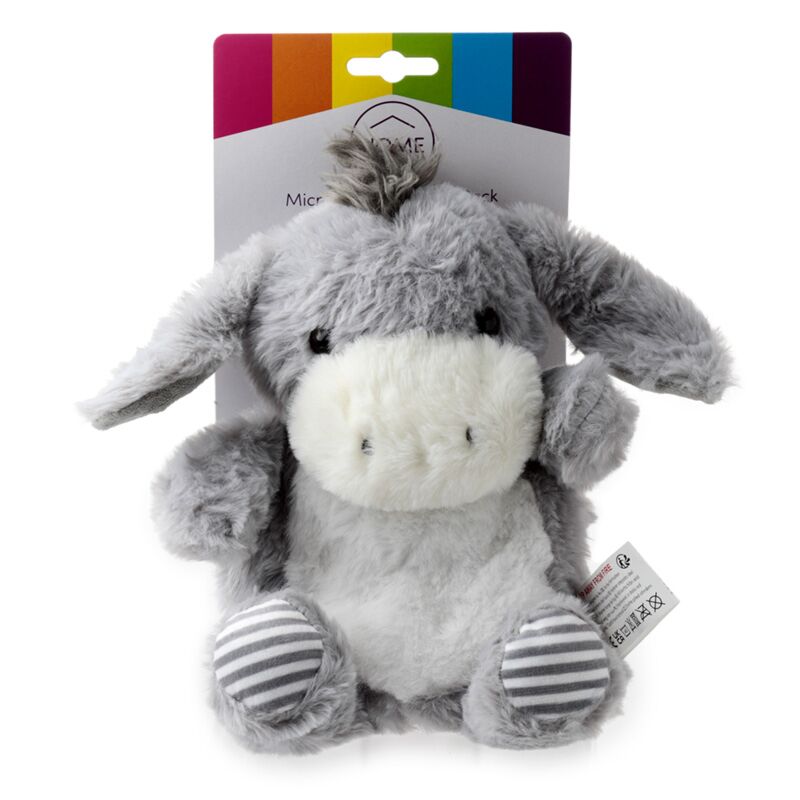 Afbeelding laden in galerijviewer, Ezel snuggables pluche magnetron heatpack lavendel tarwe