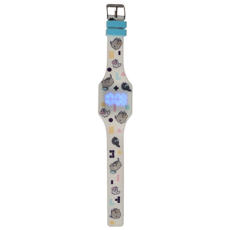 Afbeelding laden in galerijviewer, Union pusheen kat digitaal siliconen horloge