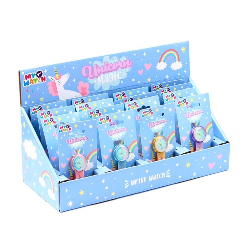 Afbeelding laden in galerijviewer, Unicorn magic analoog horloge