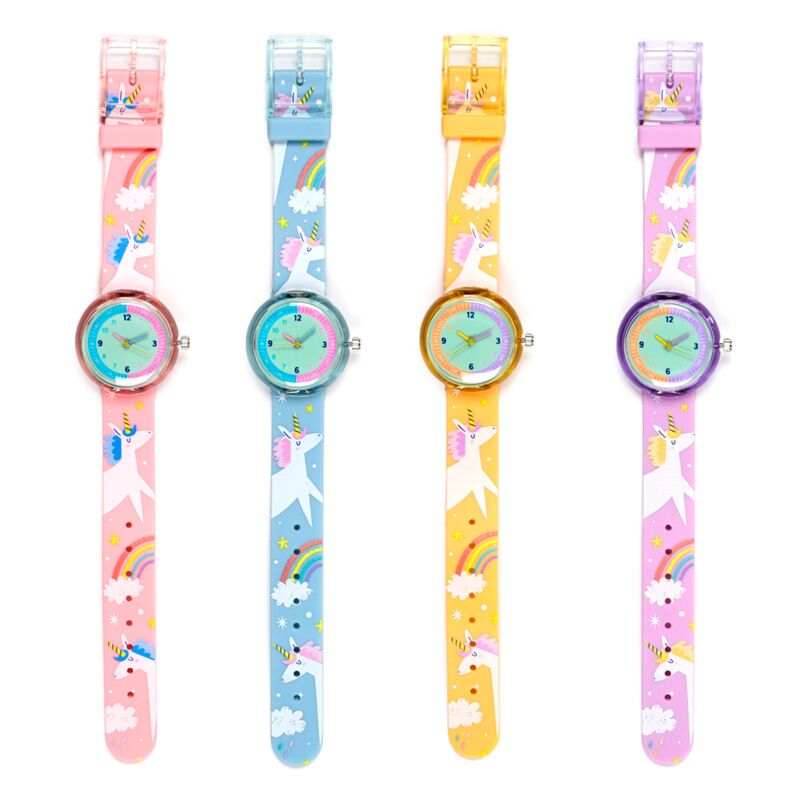 Afbeelding laden in galerijviewer, Unicorn magic analoog horloge