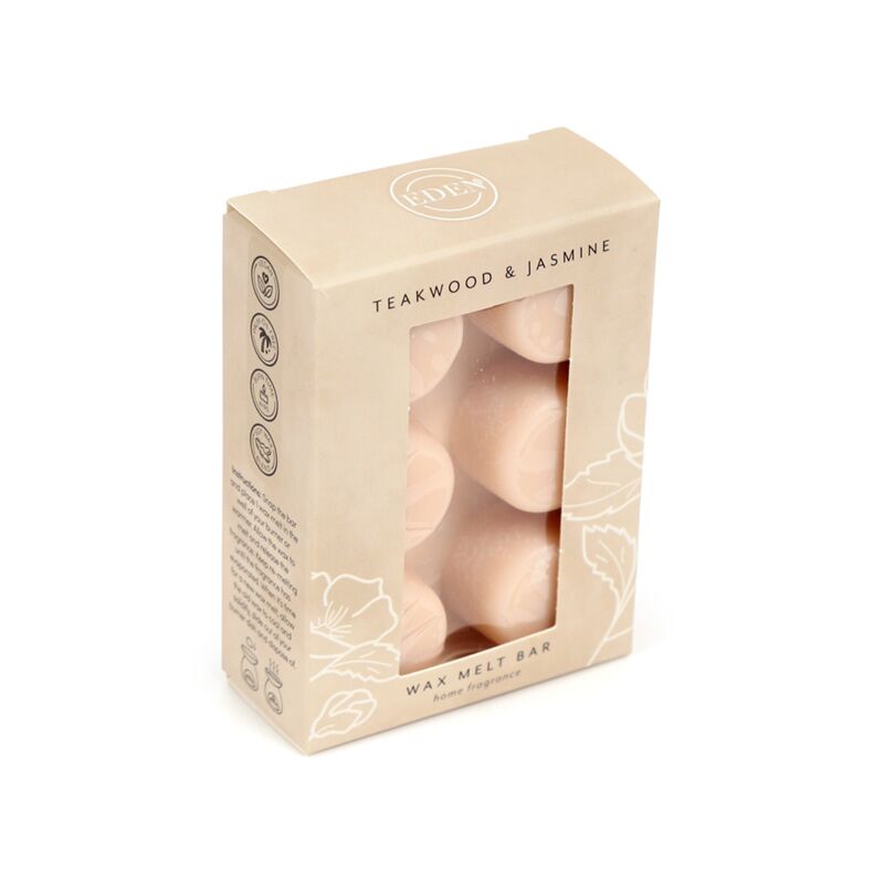 Afbeelding laden in galerijviewer, Eden set van 6 waxmelts teakwood jasmijn