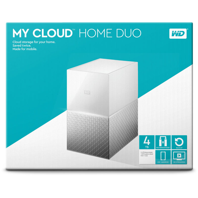 Afbeelding laden in galerijviewer, WD My Cloud Home Duo, 4 TB