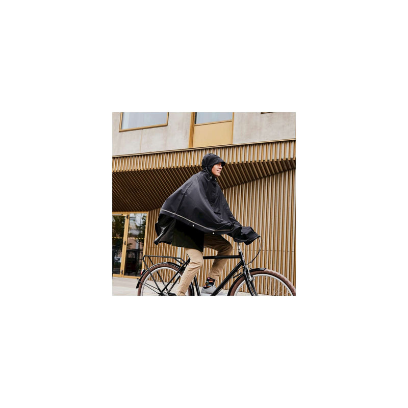 Afbeelding laden in galerijviewer, Weathergoods sweden poncho imbris black s m