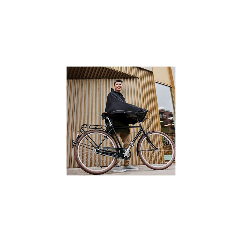 Afbeelding laden in galerijviewer, Weathergoods sweden poncho imbris black s m
