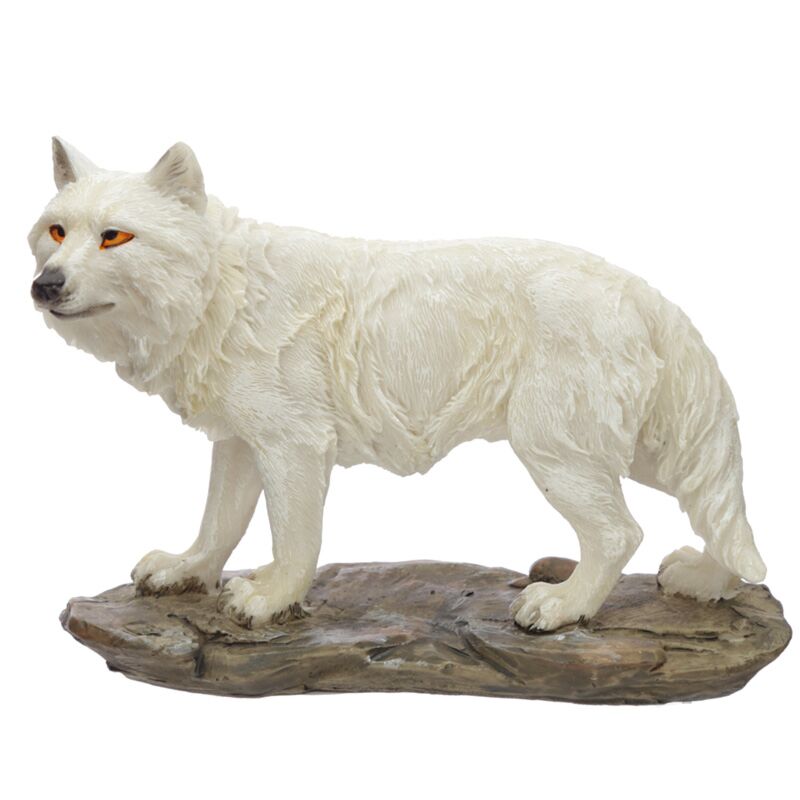 Afbeelding laden in galerijviewer, Protector of the north spirit of the night wolf beeld