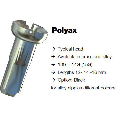 Afbeelding laden in galerijviewer, Sapim spaaknippel 14 polyax 14mm geel aluminium (100st)