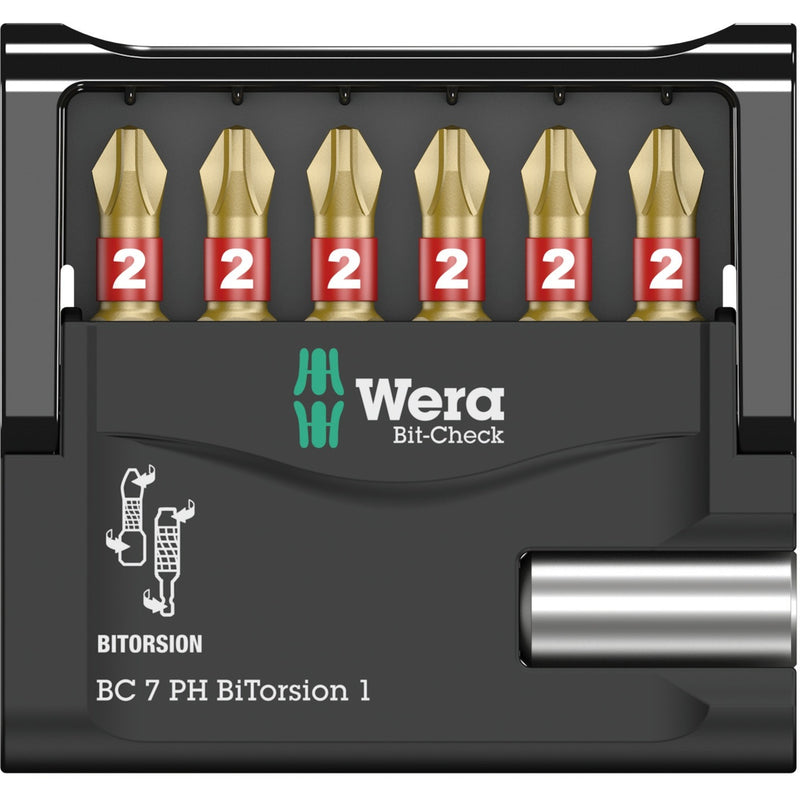 Afbeelding laden in galerijviewer, Wera Bit-Check 7 PH BiTorsion 1
