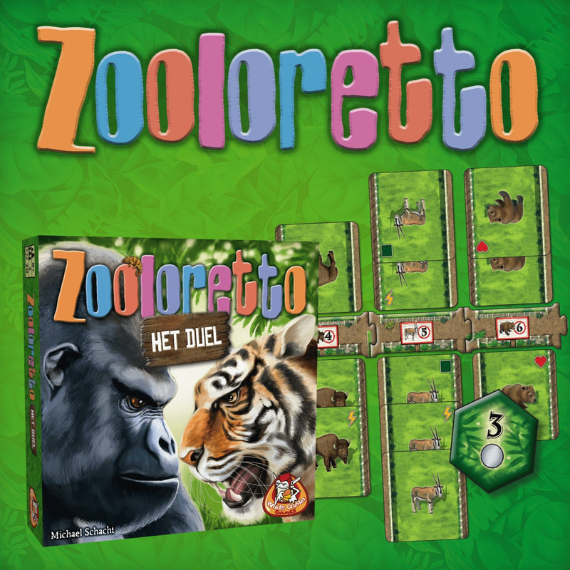 Afbeelding laden in galerijviewer, White Goblin Games Zooloretto: Het Duel