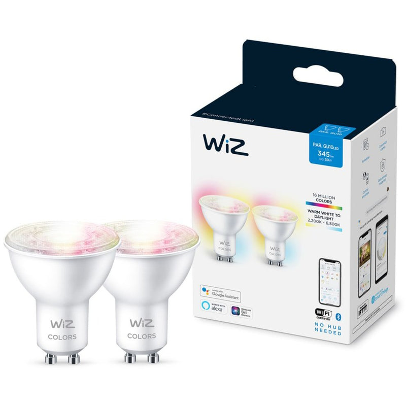 Afbeelding laden in galerijviewer, WiZ WiZ Spot PAR16 GU10 x2