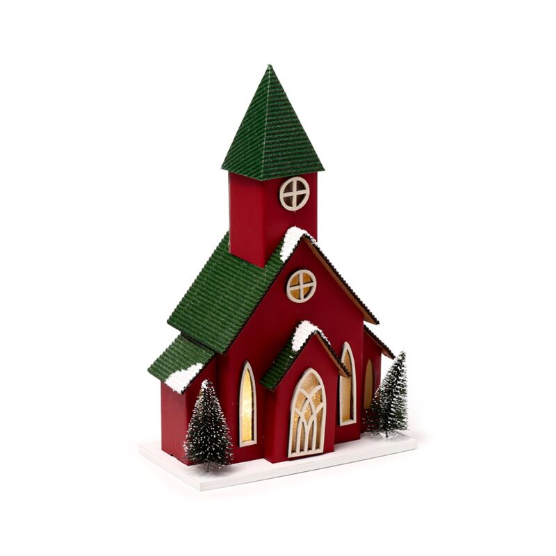 Afbeelding laden in galerijviewer, Kerstmis kerk led decoratie