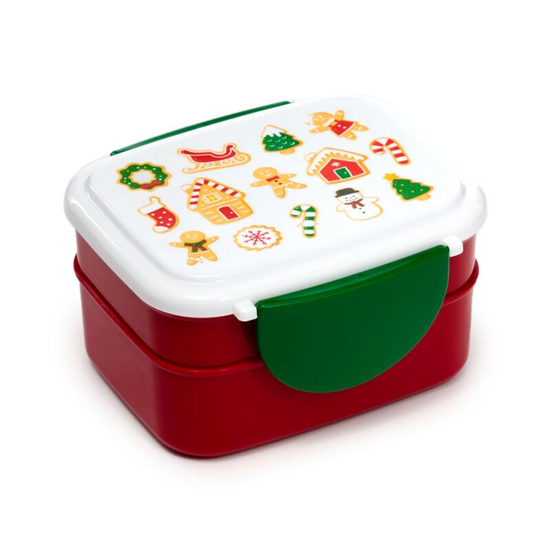 Afbeelding laden in galerijviewer, Kerstmis baker street gingerbread clip bento box lunchtrommel