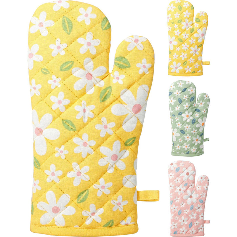 Afbeelding laden in galerijviewer, Home styling ovenhandschoen 32x16cm 3 assorti