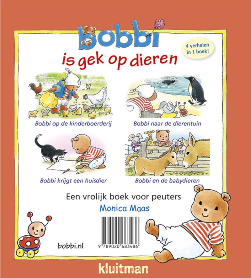 Afbeelding laden in galerijviewer, Kluitman bobbi - bobbi is gek op dieren