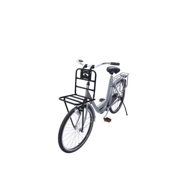 Afbeelding laden in galerijviewer, voordrager Comfort Transport 26 28 inch staal zwart
