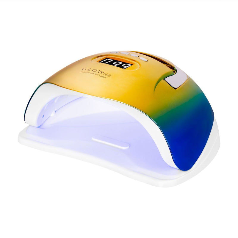 Afbeelding laden in galerijviewer, Glow f2 zn uv led lamp dual 220w metallic goud blauw