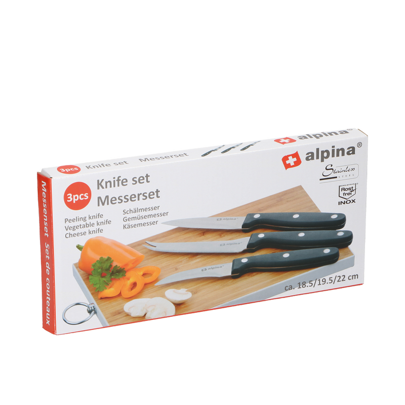 Afbeelding laden in galerijviewer, Alpina messenset 3-delig