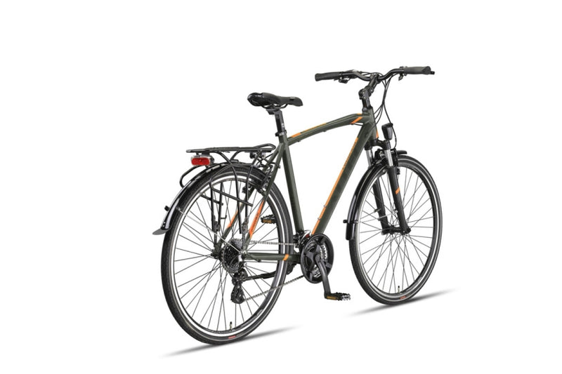 Afbeelding laden in galerijviewer, Altec legarda 28 inch 56 cm heren 24v v-brakes kaki
