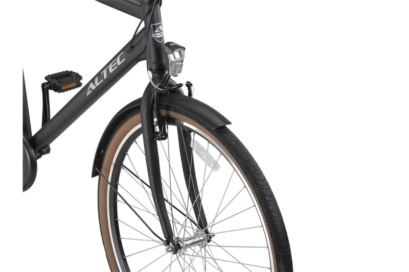 Afbeelding laden in galerijviewer, Altec marquant 28 inch 61 cm heren 3v v-brakes matzwart
