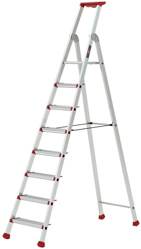 Afbeelding laden in galerijviewer, Altrex 503898 nimba enkel oploopbare trap | 8-treeds - 503898