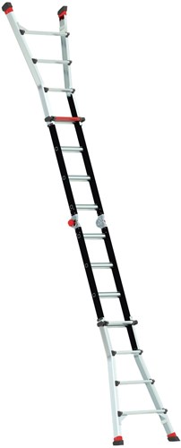 Afbeelding laden in galerijviewer, Altrex varitrex vouwladder tele pro+ 4x4 - 503734