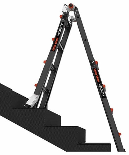 Afbeelding laden in galerijviewer, Altrex vouwladder velocity black pro 4x5 503945