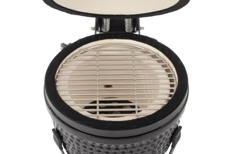 Afbeelding laden in galerijviewer, Arbaer Kamado Small Ø 13 inch met Frame Keramisch Zwart
