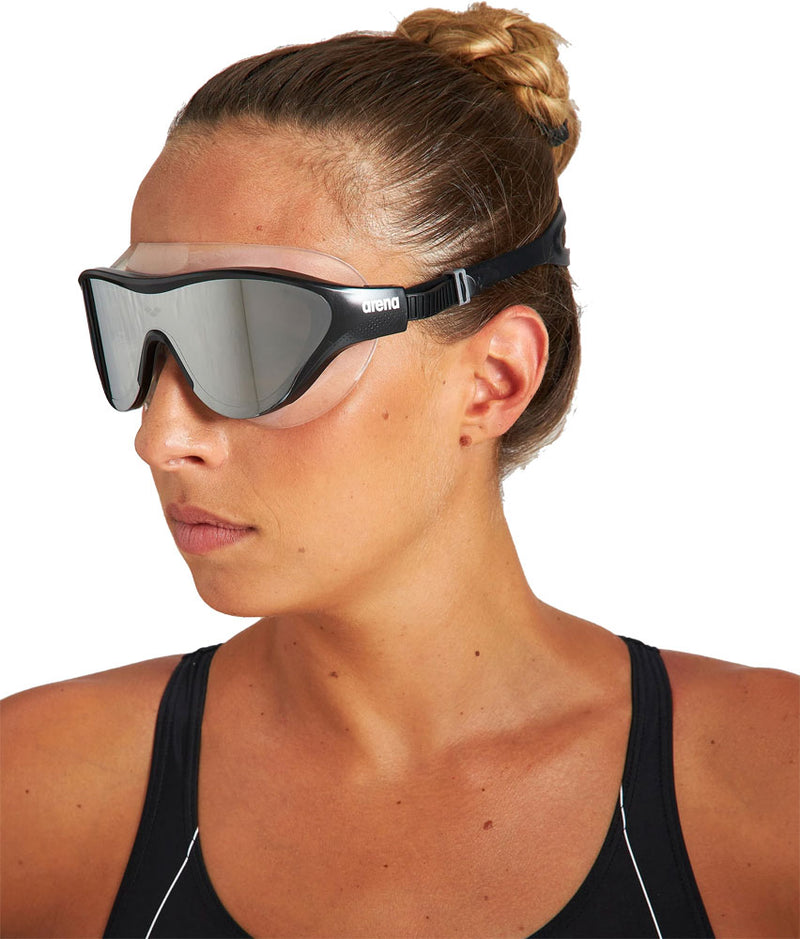 Afbeelding laden in galerijviewer, Arena the one mask mirror - swim goggles
