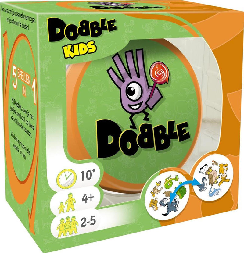 Afbeelding laden in galerijviewer, Asmodee zygomatic dobble kids kaartspel - snel spel met dieren voor kinderen