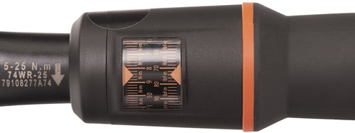 Afbeelding laden in galerijviewer, Bahco momentsleutel | dubbelschaal | vaste ratelkop 5-25 nm - 74wr-25