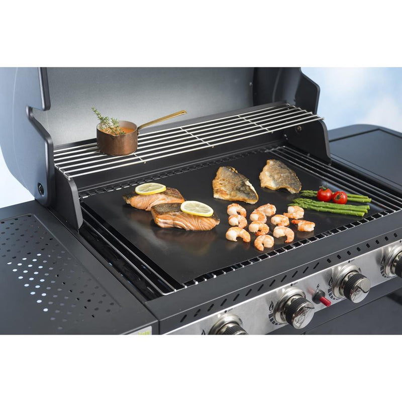 Afbeelding laden in galerijviewer, Nostik barbecue grillfolie 40x50cm antikleef zwart