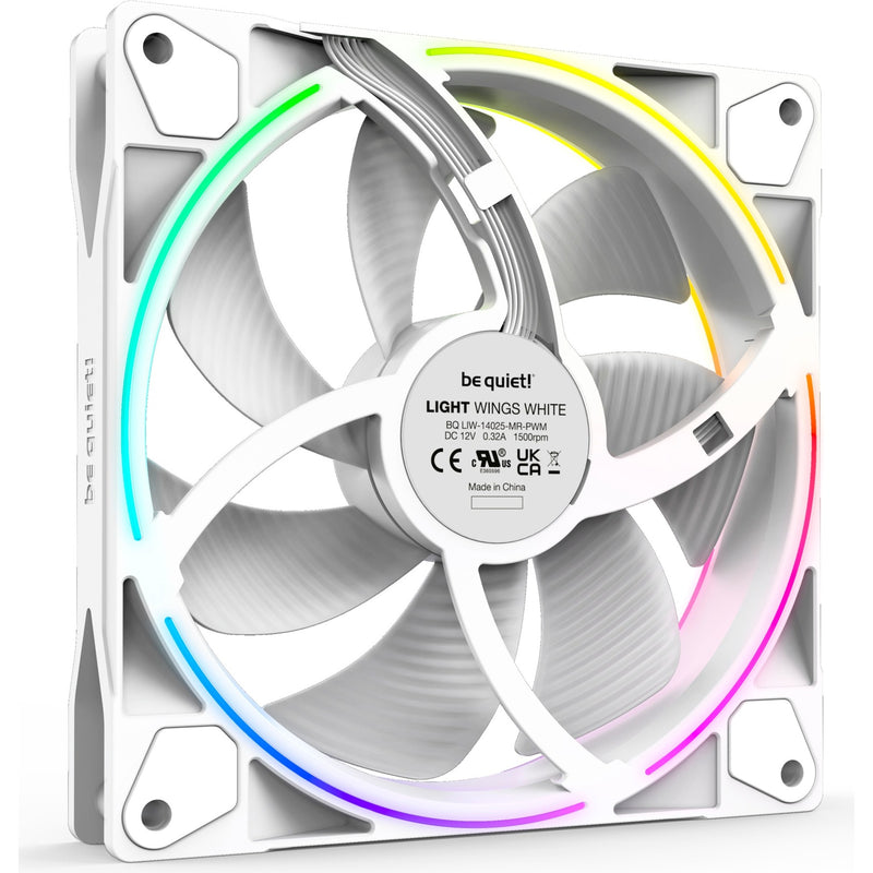 Afbeelding laden in galerijviewer, Be quiet! Light White 140mm PWM Triple Pack
