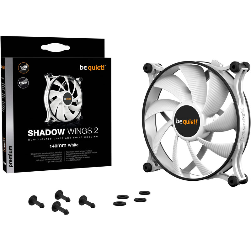Afbeelding laden in galerijviewer, Be quiet! Shadow 2 PWM White 140 mm