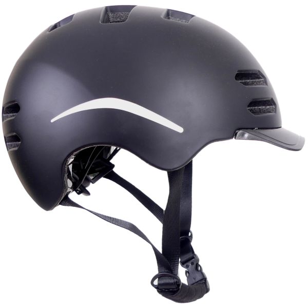 Afbeelding laden in galerijviewer, Edge fietshelm urban e-bike pedelec medium (54-58cm) - zwart - nta 8776 keurmerk (bromfiets speed pedelec)