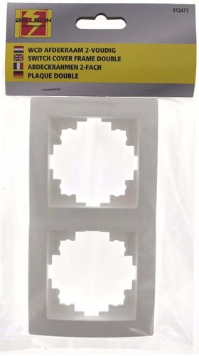 Afbeelding laden in galerijviewer, Enzo benson 2 voudig afdekraam wit - 4650018