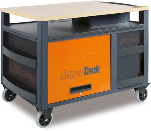Afbeelding laden in galerijviewer, Beta rsc28-r-supertank werkbank met 10 laden - 028003003